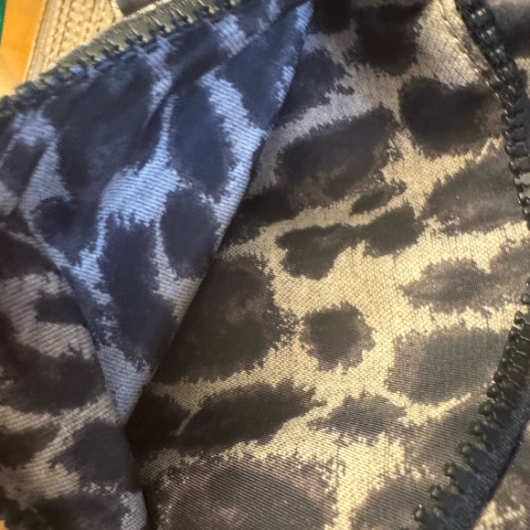 NWT Rebecca Minkoff Julian, mini leopard print backpack in black and gray nylon main image 12